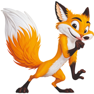 VianaHub Mascote - Raposinha